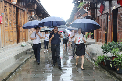 旺苍.中国红军城国家AAAA级旅游景区接受市级复检